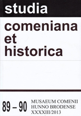 Studia Comeniana et historica 89-90