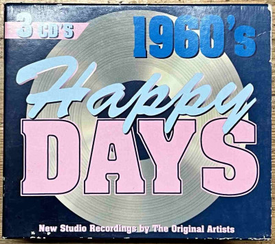 3 CD Box Set Happy Days 1960's 