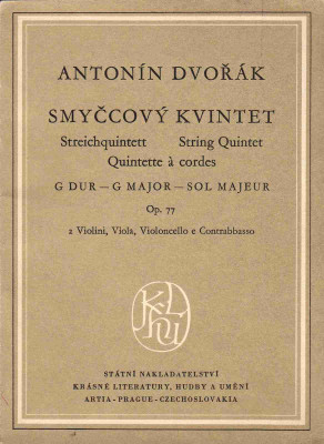 Smyčcový kvintet G Dur Op. 77