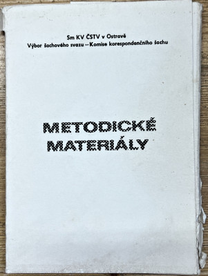 Metodické materiály 1/1981 (šach)