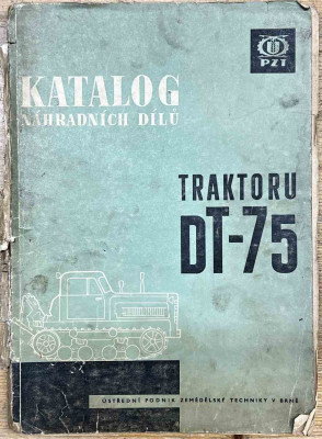 Traktor DT 75M - katalog náhradních dílů