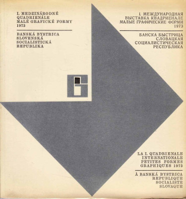 I. medzinárodné quadrienále Malé grafické formy 1973