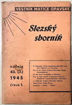 Slezský sborník 1/1945