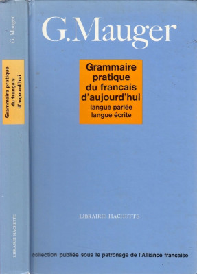 Grammaire pratique du francais d'aujourd'hui