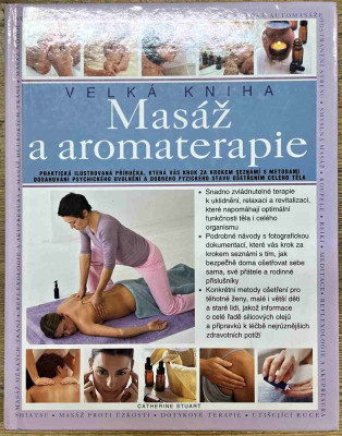 Velká kniha - Masáž a aromaterapie 