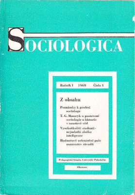 Sociologica Ročník I. číslo 1