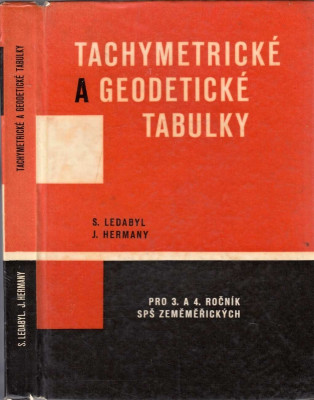 Tachymetrické a geodetické tabulky