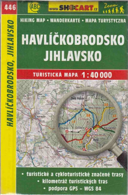 Turistická mapa 1:40 000 Havlíčkobrodsko, Jihlavsko