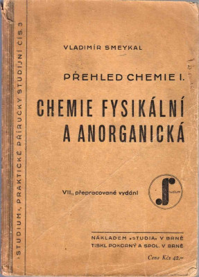 Přehled cheie I. Chemie fysikální a anorganická