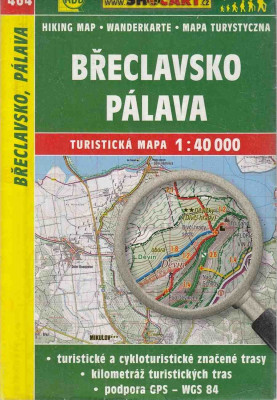 Turistická mapa 1:40 000 Břeclavsko, Pálava