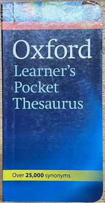 Oxford Learner's Pocket Thesaurus 