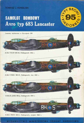 Samolot bombowy Avro typ 683 Lancaster