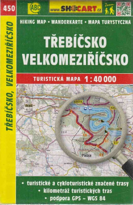 Turistická mapa 1:40 000 Třebíčsko, Velkomeziříčsko
