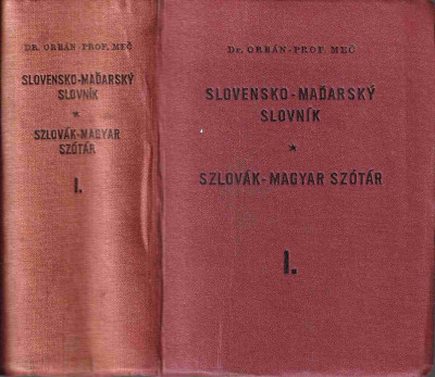 Slovensko-maďarský slovník / szlovák-magyar szótár