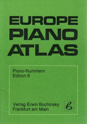 Europe piano atlas