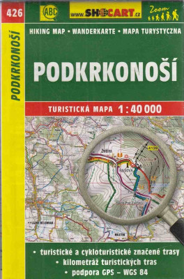 Turistická mapa 1:40 000 Podkrkonoší