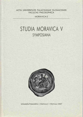 Studia Moravica V Symposiana