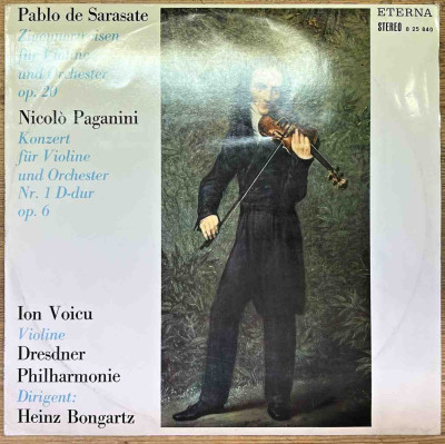 LP Zigeunerweisen Für Violine Und Orchester Op. 20 / Konzert Für Violine Und Orchester Nr. 1 D-dur Op. 6