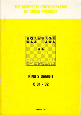 The Complete Encyclopaedia of Chess Openings - Knights´ Gambit C21 - 32