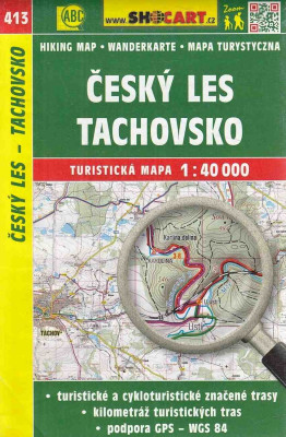 Turistická mapa 1:40 000 Český les, Tachovsko