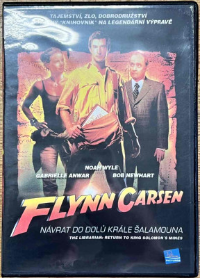 DVD Flynn Carsen: Návrat do dolů krále Šalamouna
