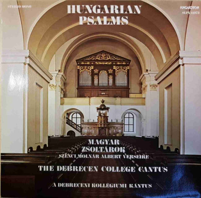 LP Hungarian psalms / Magyar zsoltárok 