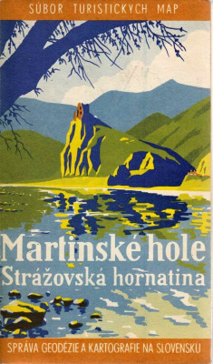 Súbor turistických máp - Martinské hole a Strážovská hornatina 1:75 000