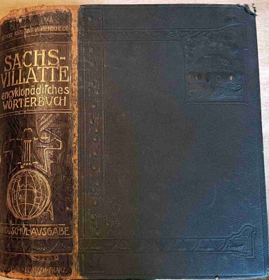 Sachs-Villatte encyklopädisches französisch-deutsches und deutsch-französisches wörterbuch