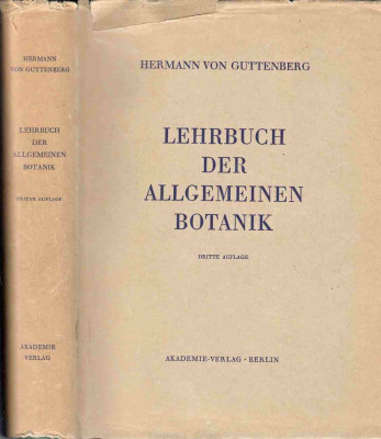 Lehrbuch der allgemeinen Botanik