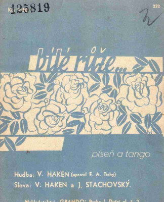 Bílé růže - Píseň a tango