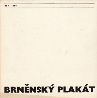 Brněnský plakát 1960-1978