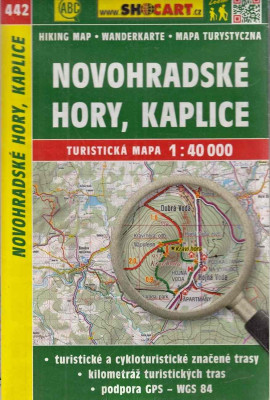 Turistická mapa 1:40 000 Novohradské hory, Kaplice