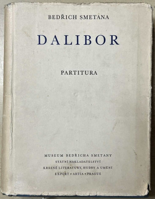 Dalibor - partitura