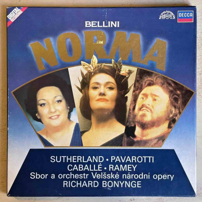 3 x LP Norma Bellini