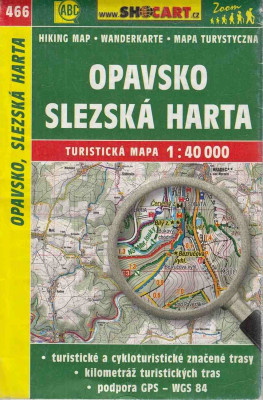 Turistická mapa 1:40 000 Opavsko, Slezská Harta