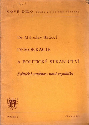 Demokracie a politické stranictví 
