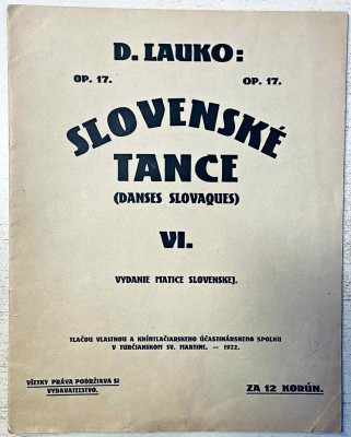 Slovenské tance VI.