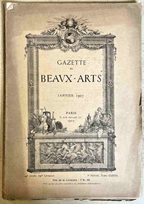 Gazette des beaux-arts 1907