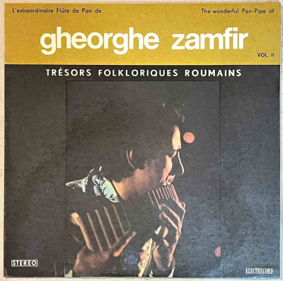 LP L'Extraordinaire Flûte De Pan De Gheorghe Zamfir = The Wonderful Pan-Pipe Of Gheorghe Zamfir Vol. II