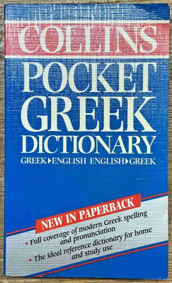 Collins Pocket Greek Dictionary