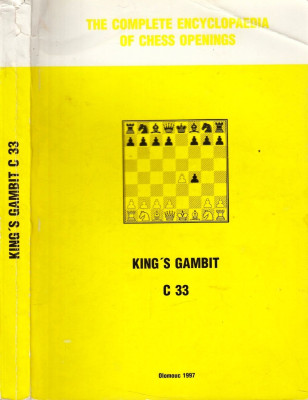 The Complete Encyclopaedia of Chess Openings - Knights´ Gambit C 33
