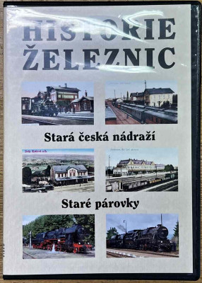 DVD Historie železnic - Stará česká nádraží - Staré párovky