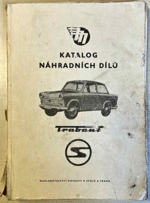 Katalog náhradních dílů Trabant 601
