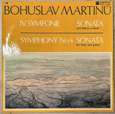 LP IV. symfonie, Sonáta pro flétnu a klavír / Symphohy No. 4 Sonata for flute and piano
